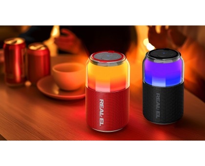 Колонка REAL-EL X-705 RED (5Вт, Bluetooth, USB, RGB, TWS, Type C, 1800мА*год) Колонка REAL-EL X-705 RED (5Вт, Bluetooth, USB, RGB, TWS, Type C, 1800мА*год)