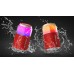 Колонка REAL-EL X-705 RED (5Вт, Bluetooth, USB, RGB, TWS, Type C, 1800мА*год)