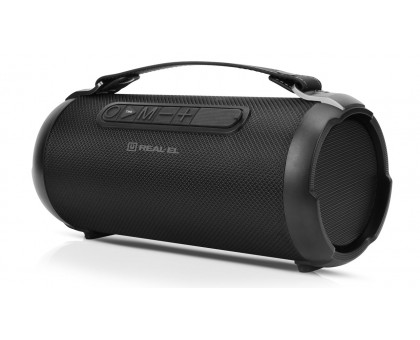 Колонка REAL-EL X-709 Black (10Вт, Bluetooth, USB, AUX, microSD,1500мА*год) Колонка REAL-EL X-709 Black (10Вт, Bluetooth, USB, AUX, microSD,1500мА*год)
