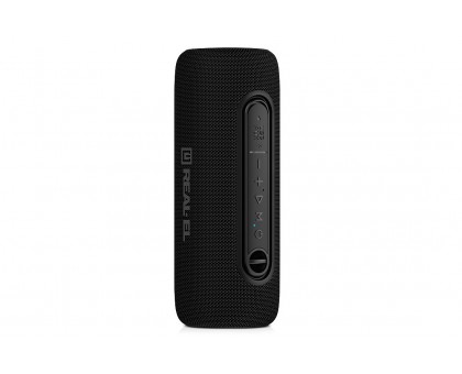Колонка REAL-EL X-715 Black (10Вт, Bluetooth, USB, RGB, TWS, Type C, 2000мА*год)