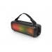 Колонка REAL-EL X-717 Black (8Вт, Bluetooth, USB, AUX, RGB, TWS, Type C, 1500мА*год)