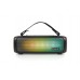Колонка REAL-EL X-717 Black (8Вт, Bluetooth, USB, AUX, RGB, TWS, Type C, 1500мА*год)
