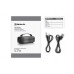 Колонка REAL-EL X-717 Black (8Вт, Bluetooth, USB, AUX, RGB, TWS, Type C, 1500мА*год)