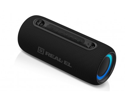 Колонка REAL-EL X-725 Black (15Вт, Bluetooth, USB, RGB, TWS, Type C, 3600мА*год) Колонка REAL-EL X-725 Black (15Вт, Bluetooth, USB, RGB, TWS, Type C, 3600мА*год)