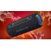 Колонка REAL-EL X-725 Black (15Вт, Bluetooth, USB, RGB, TWS, Type C, 3600мА*год)