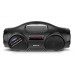 Колонка REAL-EL X-727 Black (bluetooth, подсветка, TWS, USB, Micro SD, handsfree)