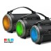Колонка REAL-EL X-730 Black (bluetooth, підсвічування, караоке)
