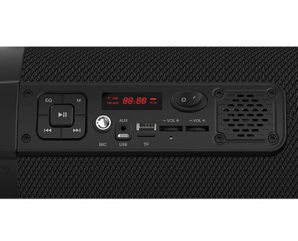Колонка REAL-EL X-730 Black (bluetooth, підсвічування, караоке) Колонка REAL-EL X-730 Black (bluetooth, підсвічування, караоке)