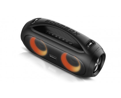 Колонка REAL-EL X-745 Black (40Вт, Bluetooth, USB, AUX, 3000мА*год)