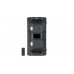 Колонка REAL-EL X-757 Black (bluetooth, FM, підсвічування, TWS, USB, Micro SD, пульт ДК)