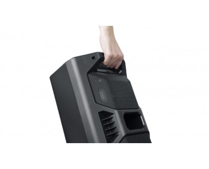 Колонка REAL-EL X-757 Black (bluetooth, FM, підсвічування, TWS, USB, Micro SD, пульт ДК)