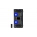 Колонка REAL-EL X-757 Black (bluetooth, FM, підсвічування, TWS, USB, Micro SD, пульт ДК)