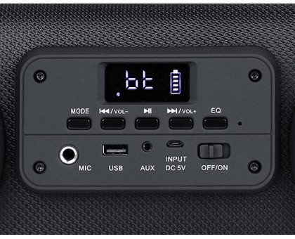 Колонка REAL-EL X-770 Black (bluetooth, підсвічування, караоке) Колонка REAL-EL X-770 Black (bluetooth, підсвічування, караоке)