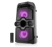 Колонка REAL-EL X-771 Black (50Вт,Bluetooth,USB,microSD,AUX,8000mA)