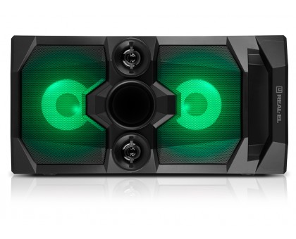 Колонка REAL-EL X-771 Black (50Вт,Bluetooth,USB,microSD,AUX,8000mA)