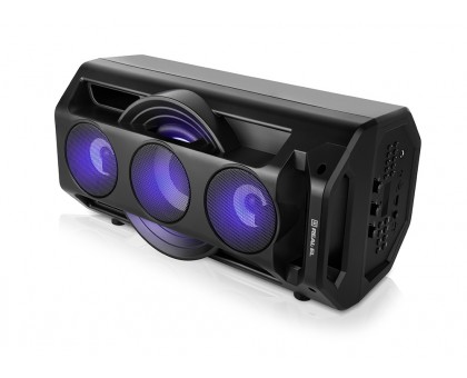 Колонка REAL-EL X-777 Black (65Вт,Bluetooth,USB,microSD,AUX,8800mA) Колонка REAL-EL X-777 Black (65Вт,Bluetooth,USB,microSD,AUX,8800mA)