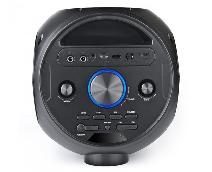 Колонка REAL-EL X-787 Black (80Вт, bluetooth, підсвічування, TWS, USB, Micro SD, пульт ДК) Колонка REAL-EL X-787 Black (80Вт, bluetooth, підсвічування, TWS, USB, Micro SD, пульт ДК)