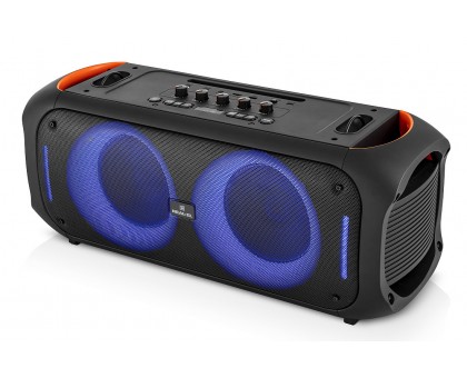 Колонка REAL-EL X-795 Black (70Вт, Bluetooth, USB, microSD, AUX, 2Mic караоке, RGB, TWS, 7000мА*год) Колонка REAL-EL X-795 Black (70Вт, Bluetooth, USB, microSD, AUX, 2Mic караоке, RGB, TWS, 7000мА*год)