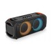 Колонка REAL-EL X-795 Black (70Вт, Bluetooth, USB, microSD, AUX, 2Mic караоке, RGB, TWS, 7000мА*год)