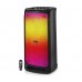Колонка REAL-EL X-797 Black (90Вт, Bluetooth, USB, microSD, AUX, 2Mic караоке, RGB, TWS, 8000мА*год)