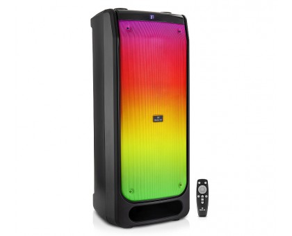 Колонка REAL-EL X-797 Black (90Вт, Bluetooth, USB, microSD, AUX, 2Mic караоке, RGB, TWS, 8000мА*год) Колонка REAL-EL X-797 Black (90Вт, Bluetooth, USB, microSD, AUX, 2Mic караоке, RGB, TWS, 8000мА*год)