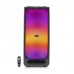 Колонка REAL-EL X-797 Black (90Вт, Bluetooth, USB, microSD, AUX, 2Mic караоке, RGB, TWS, 8000мА*год)