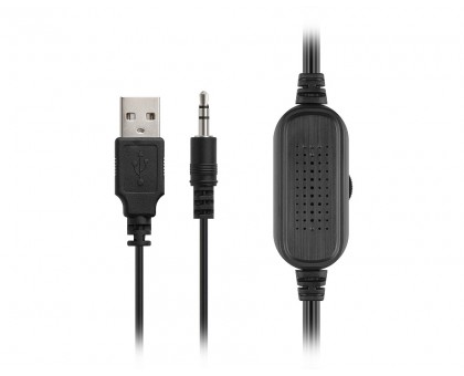 Колонки REAL-EL S-75 black (6Вт, USB, підсвічування) Колонки REAL-EL S-75 black (6Вт, USB, підсвічування)