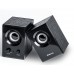 Колонки 2.0 REAL-EL S-210 black