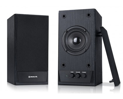 Колонки 2.0 REAL-EL S-219 black Колонки 2.0 REAL-EL S-219 black
