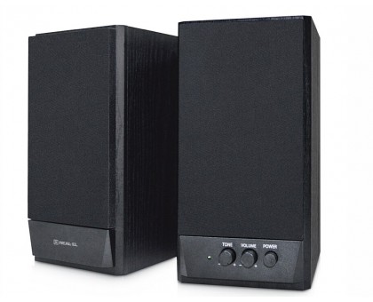 Колонки 2.0 REAL-EL S-219 black Колонки 2.0 REAL-EL S-219 black
