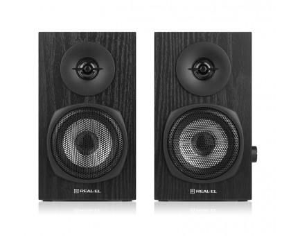 Колонки 2.0 REAL-EL S-225 black Колонки 2.0 REAL-EL S-225 black