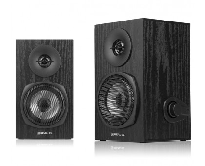 Колонки 2.0 REAL-EL S-225 black Колонки 2.0 REAL-EL S-225 black