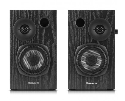 Колонки 2.0 REAL-EL S-235 black УЦІНКА