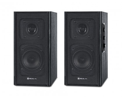 Колонки 2.0 REAL-EL S-250 black уцінка Колонки 2.0 REAL-EL S-250 black уцінка