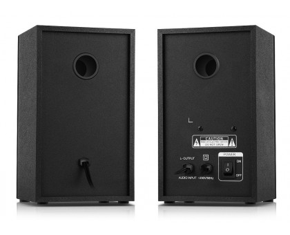 Колонки 2.0 REAL-EL S-410 black (12 Вт, Bluetooth, підсвічування) Колонки 2.0 REAL-EL S-410 black (12 Вт, Bluetooth, підсвічування)