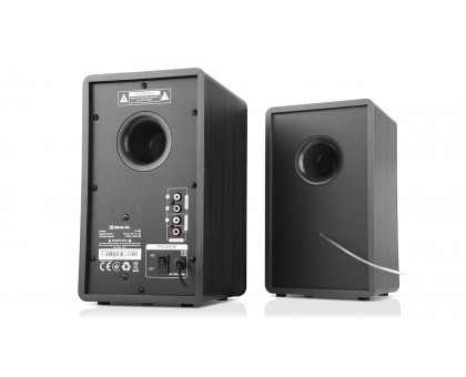 Колонки 2.0 REAL-EL S-450 black УЦІНКА (46 Вт, Bluetooth, USB flash, FM радіо, пду) Колонки 2.0 REAL-EL S-450 black УЦІНКА (46 Вт, Bluetooth, USB flash, FM радіо, пду)