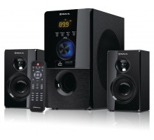 Колонки 2.1 REAL-EL M-555 (55Вт, Bluetooth, USB, SD, FM, ДК)
