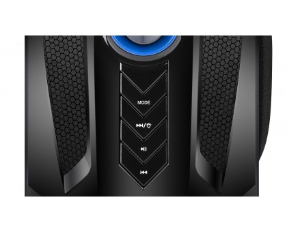 Колонки 2.1 REAL-EL M-350 Bluetooth (44Вт) black УЦІНКА Колонки 2.1 REAL-EL M-350 Bluetooth (44Вт) black УЦІНКА