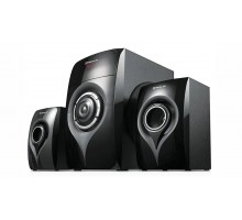 Колонки 2.1 REAL-EL M-370 Bluetooth (44Вт) black