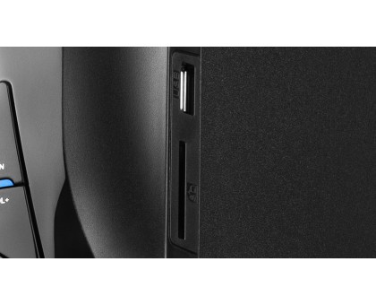 Колонки 2.1 REAL-EL M-380 black (32Вт, Bluetooth, USB, SD, FM, ДУ) Колонки 2.1 REAL-EL M-380 black (32Вт, Bluetooth, USB, SD, FM, ДУ)