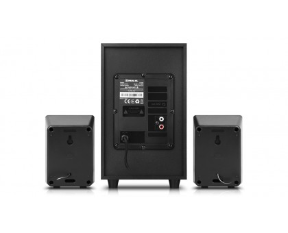 Колонки 2.1 REAL-EL M-390 black (32Вт, Bluetooth, USB, FM, ДУ) Колонки 2.1 REAL-EL M-390 black (32Вт, Bluetooth, USB, FM, ДУ)