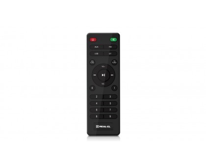 Колонки 2.1 REAL-EL M-390 black (32Вт, Bluetooth, USB, FM, ДУ) Колонки 2.1 REAL-EL M-390 black (32Вт, Bluetooth, USB, FM, ДУ)