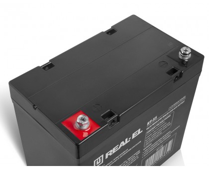 Акумуляторна батарея REAL-EL RT-55 (12V 55Ah) Акумуляторна батарея REAL-EL RT-55 (12V 55Ah)