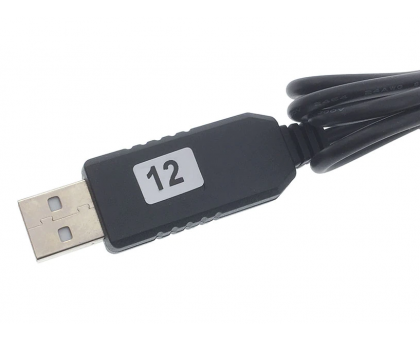 Кабель живлення SSE PWR USB AM DC 5,5/2,1 12v 1m живлення 12 вольт від USB