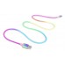 Кабель REAL-EL Premium USB A - Micro USB Rainbow 1m