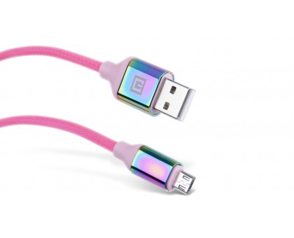 Кабель REAL-EL Premium USB A - Micro USB Rainbow 1m Кабель REAL-EL Premium USB A - Micro USB Rainbow 1m