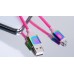 Кабель REAL-EL Premium USB A - Micro USB Rainbow 1m
