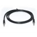 Кабель REAL-EL Audio Pro 3.5mm M - 3.5mm M 1m чорний