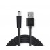 Кабель REAL-EL PWR USB AM DC 5,5/2,1 5v 1m живлення 5 вольт від USB