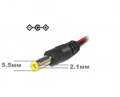 Кабель REAL-EL PWR USB AM DC 5,5/2,1 5v 1m живлення 5 вольт від USB Кабель REAL-EL PWR USB AM DC 5,5/2,1 5v 1m живлення 5 вольт від USB